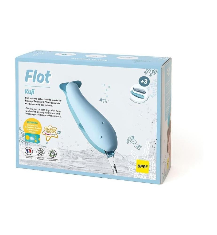 OPPI - Jouet pour le bain Flot – Kuji la baleine