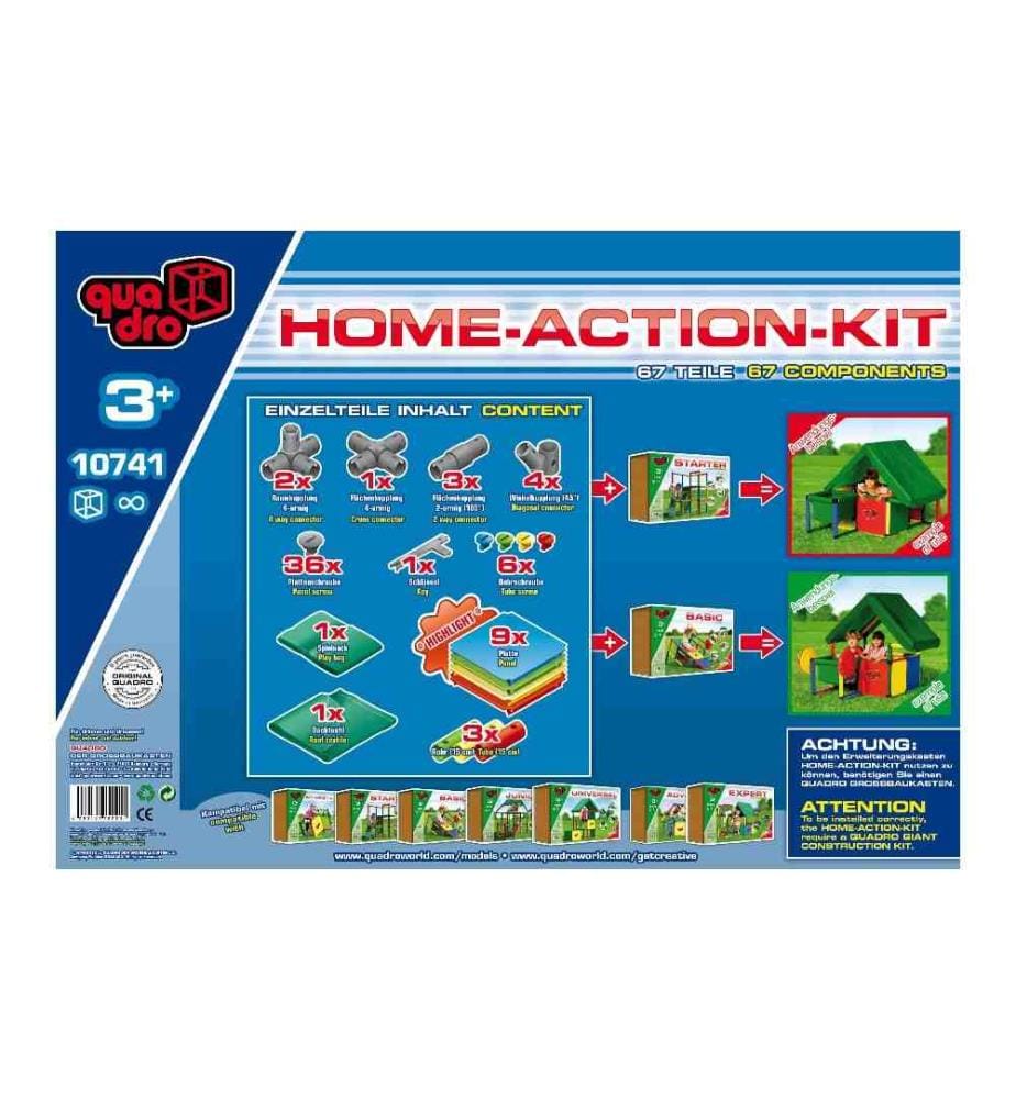 QUADRO - Accessoires tour de jeu Home Aktion Kit
