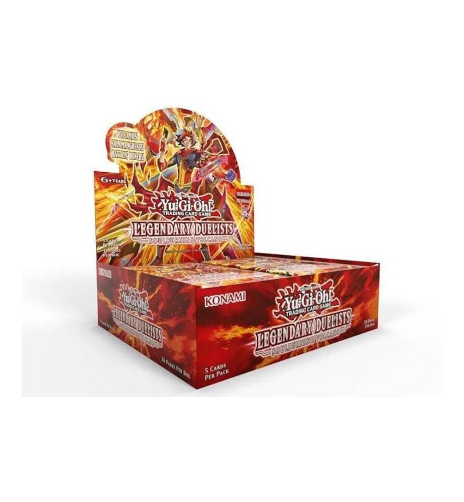 KONAMI - Yu-Gi-Oh! Soulburning Volcano: Booster Display -EN-
