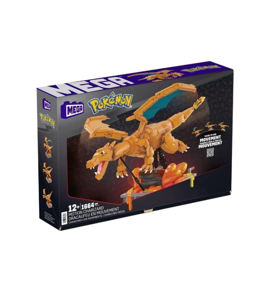 MEGA CONSTRUX - Pokémon Motion Glurak