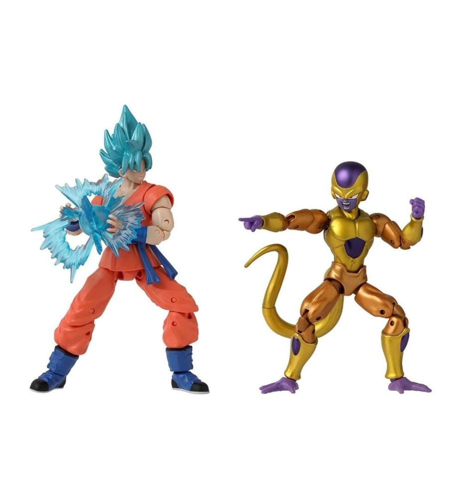 BANDAI - Dragon Ball Golden Frieza vs. Super Saiyan Blue Goku