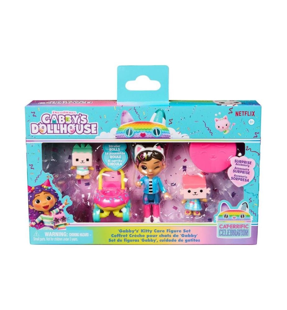 SPINMASTER - Gabby's Dollhouse Set de figurines KittyCare