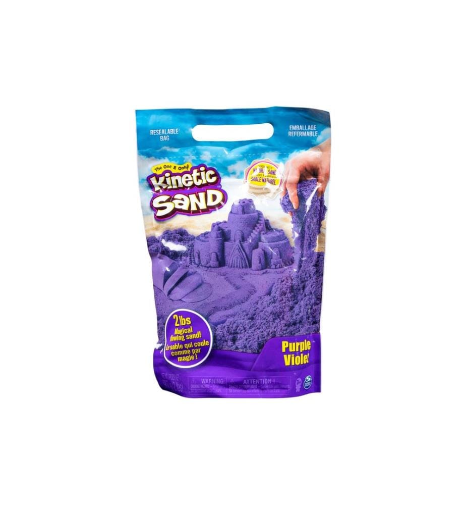 SPINMASTER - Sac de couleur Kinetic Sand violet, 907 g