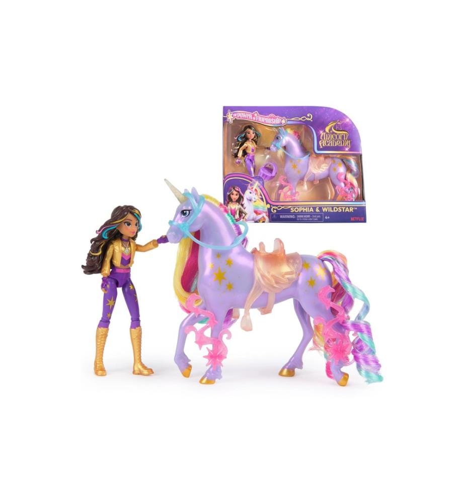 SPINMASTER - Set de jeu Unicorn Academy Sophia & Wildstar