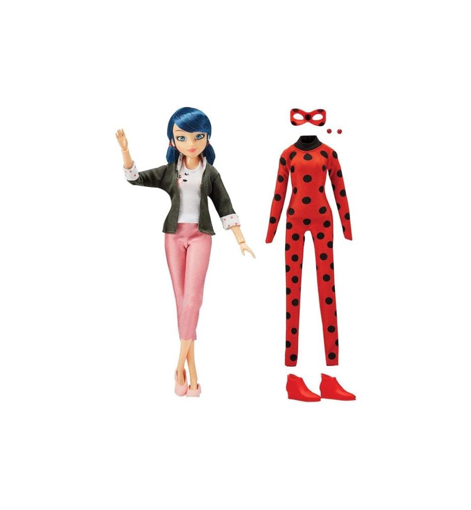 BANDAI - Poupée Superhero Secret Marinette 26 cm