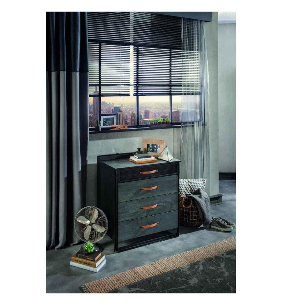 Commode, Multicolore, Panneau de particules mélaminé