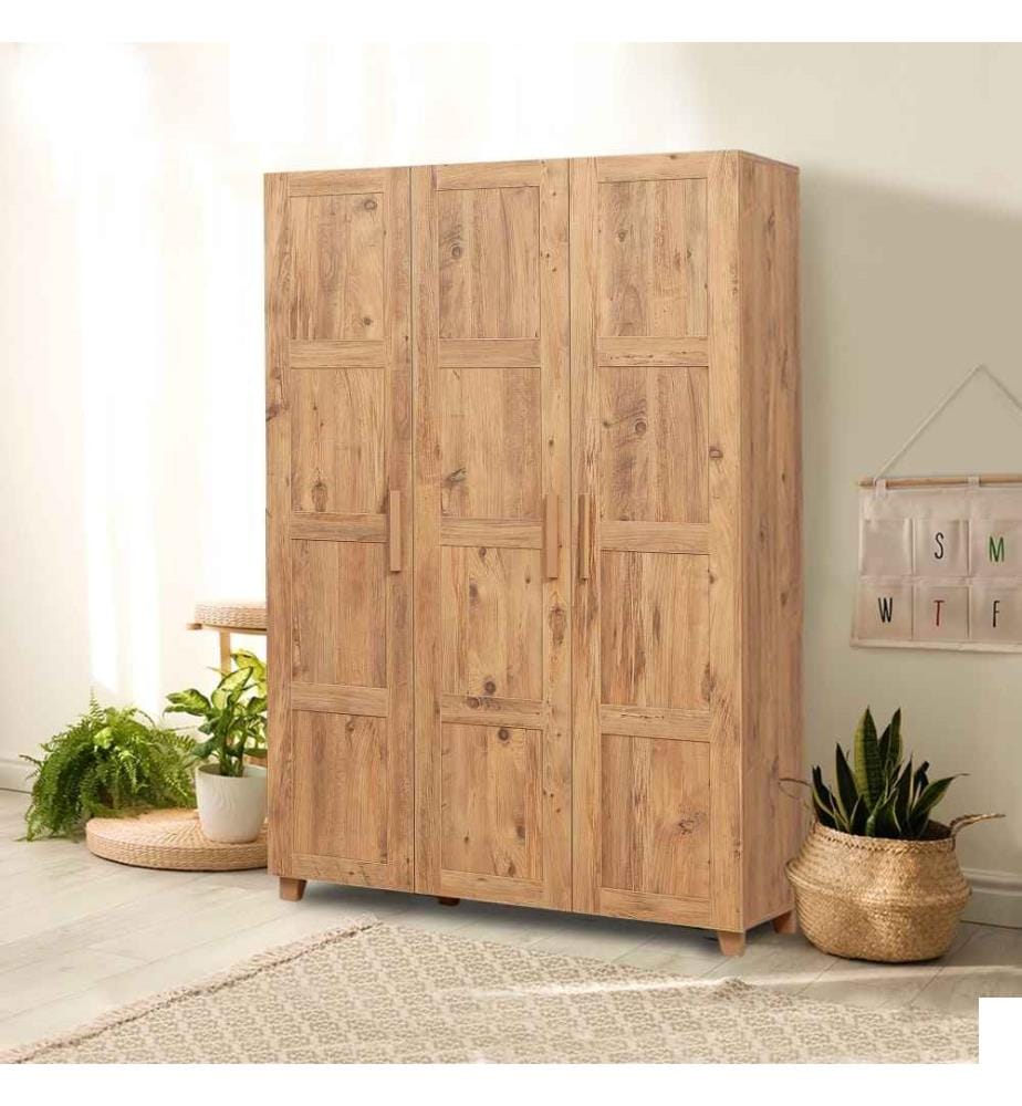 Armoire, pin atlantique, panneau de particules mélaminé