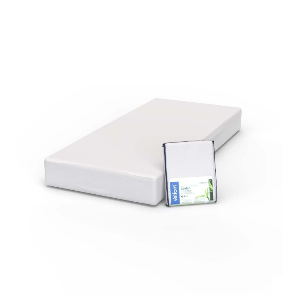VELFONT - Protège-matelas Velgreen Ceylan Bambus Jersey, imperméable - 100 x 200 cm