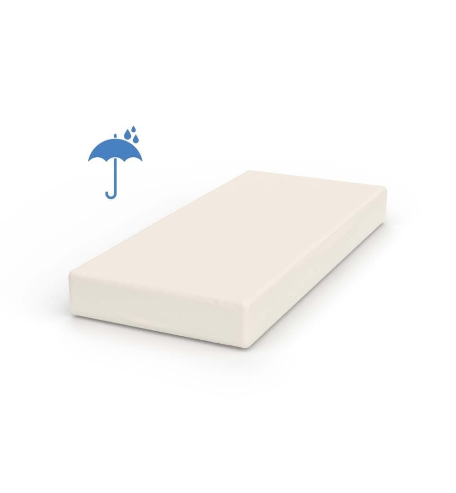 VELFONT - Drap-housse imperméable Respira crème - 120 x 200 cm