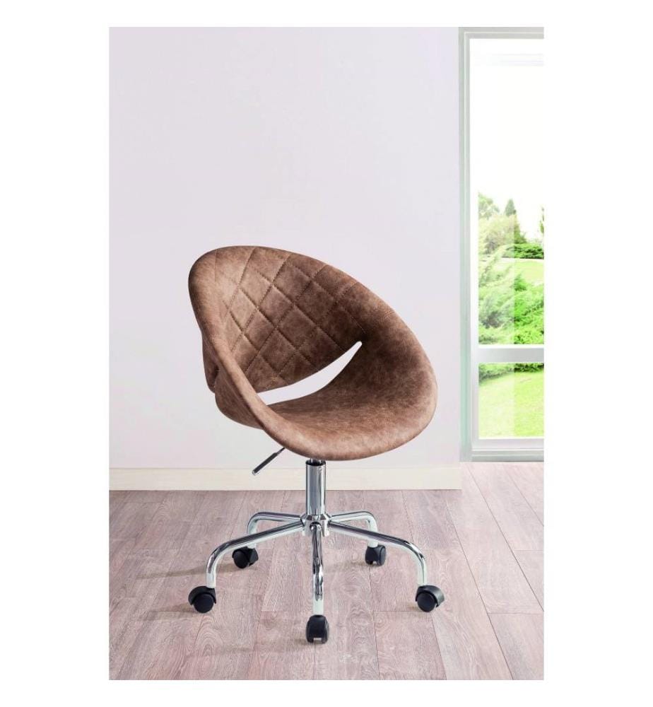 Chaise, multicolore, dossier et assise en fibre de verre, revêtement en tissu polyester