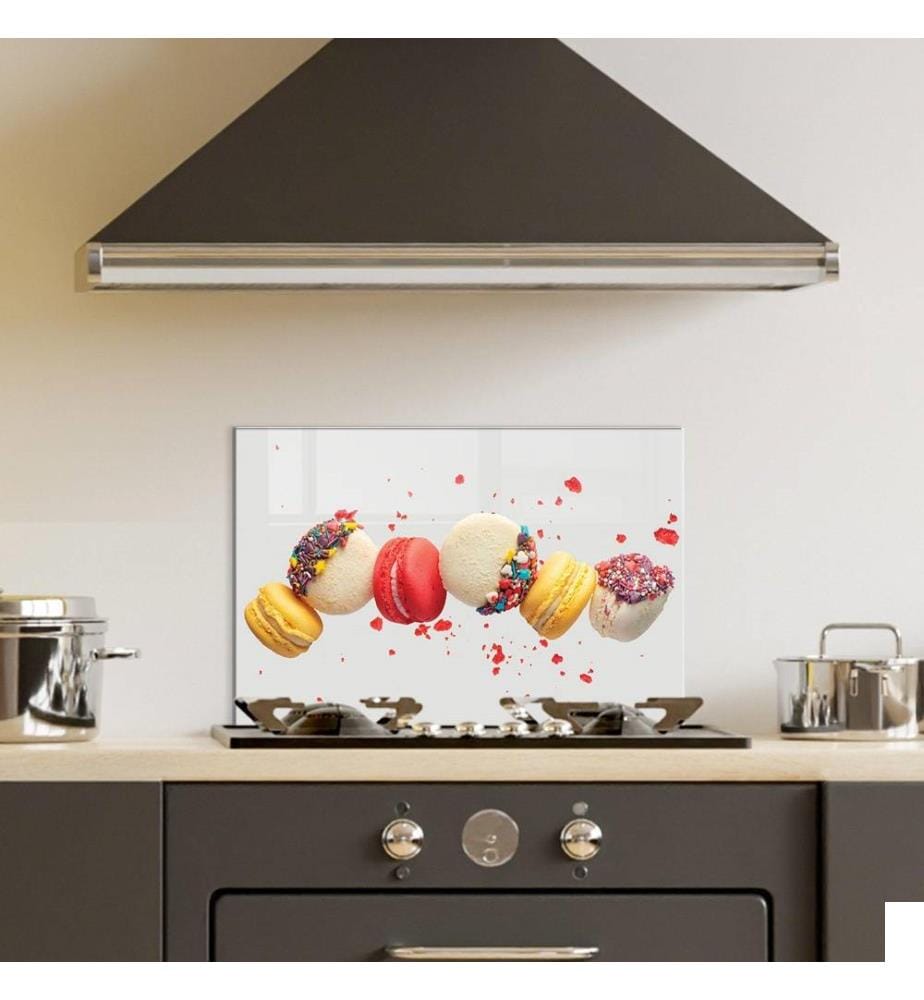 Peinture décorative en verre trempé, Multicolore, Verre trempé