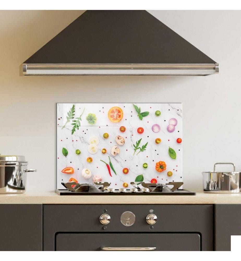 Peinture décorative en verre trempé, Multicolore, Verre trempé