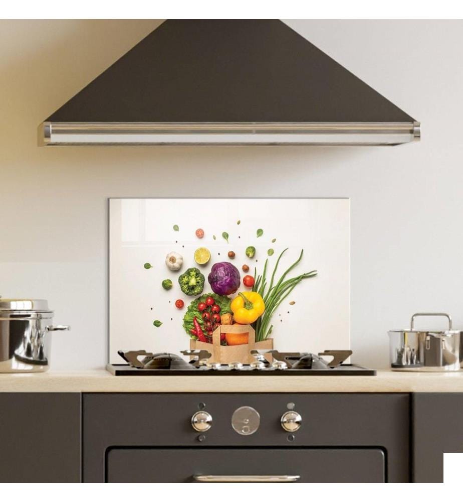 Peinture décorative en verre trempé, Multicolore, Verre trempé