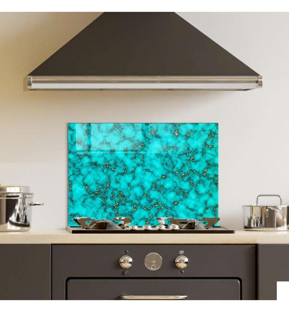 Peinture décorative en verre trempé, Multicolore, Verre trempé