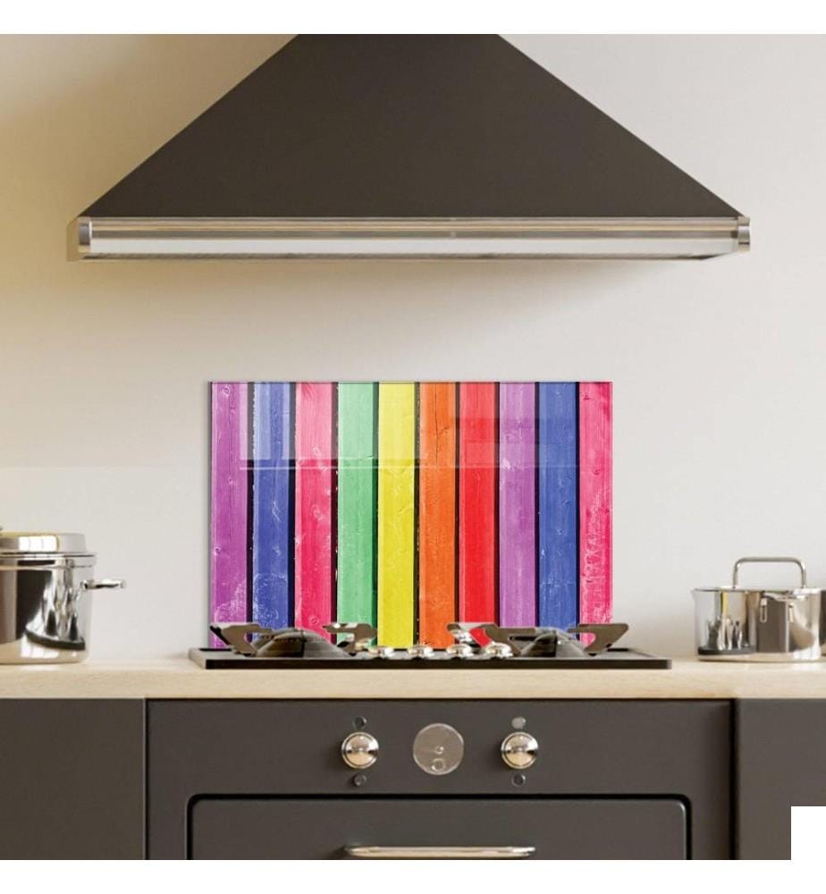 Peinture décorative en verre trempé, Multicolore, Verre trempé
