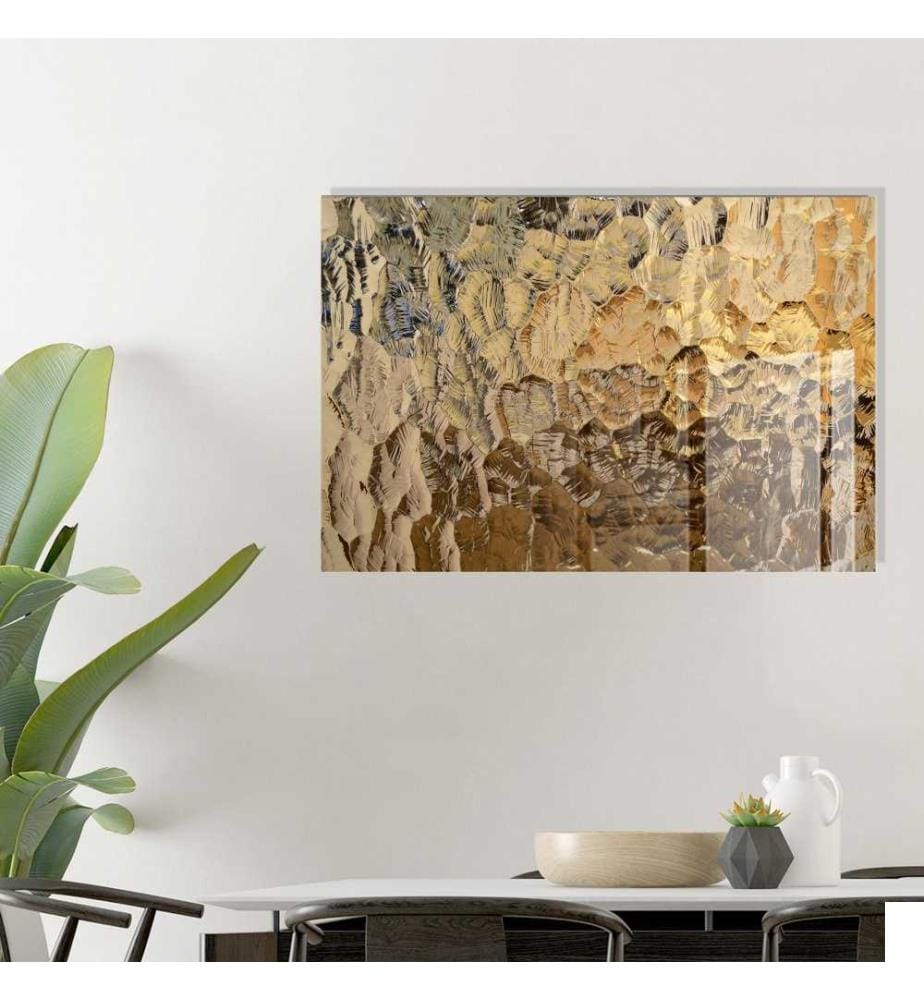 Peinture décorative en verre trempé, Multicolore, Verre trempé