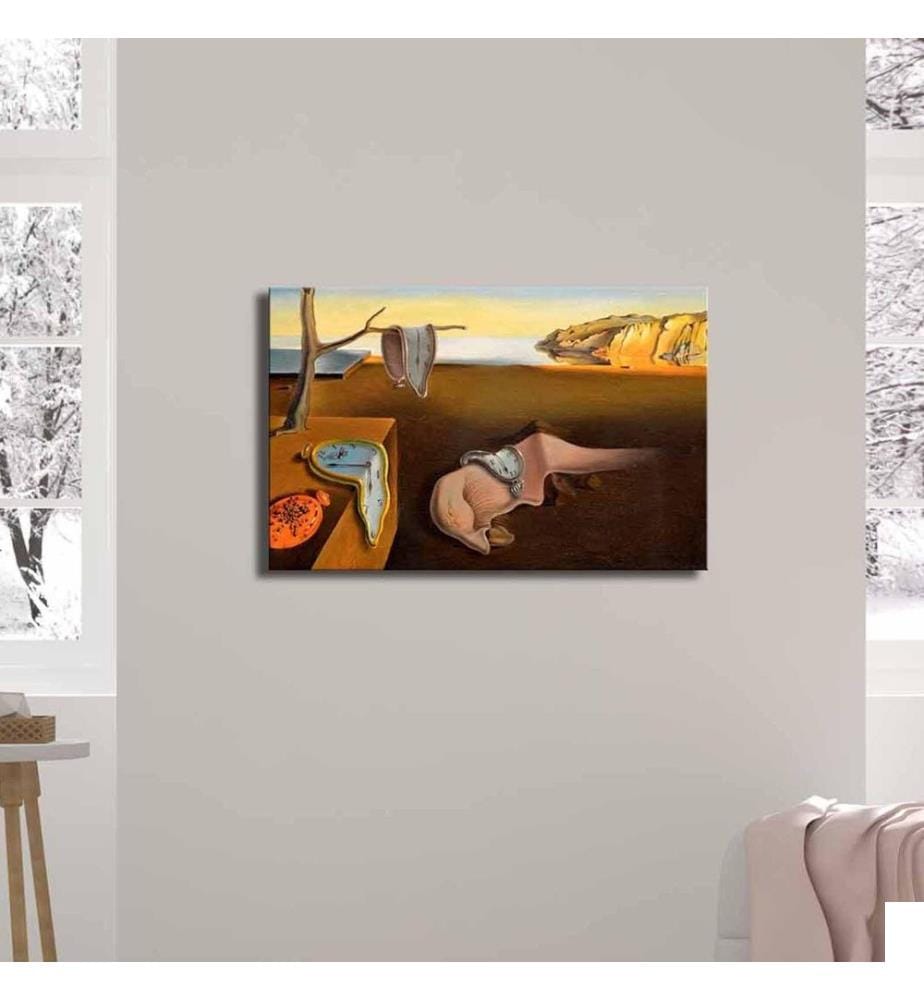 Peinture décorative sur toile, Multicolore, Toile en daim