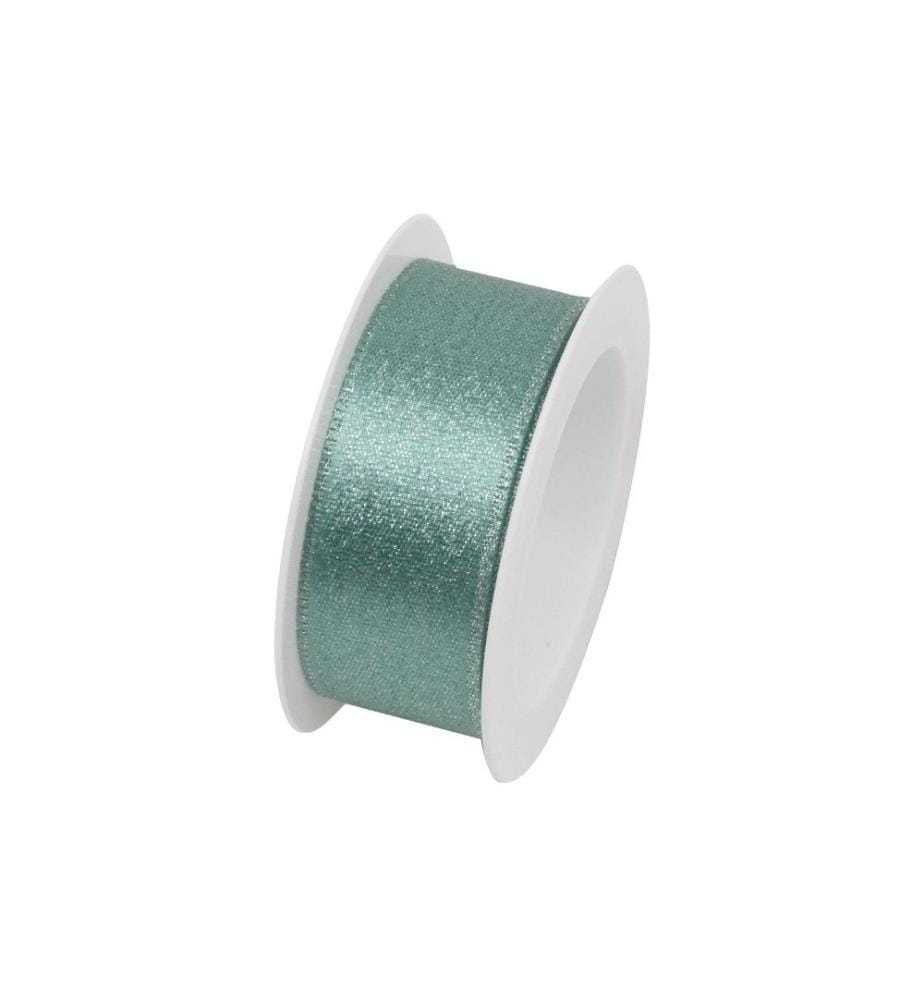 Braun + Company Ruban cadeau Brilliant 25 mm x 2 m, Menthe