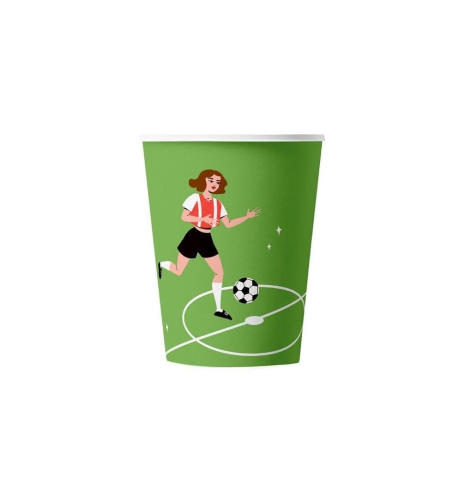 Braun + Company Gobelets jetables Womens Football 10 Pièce/s