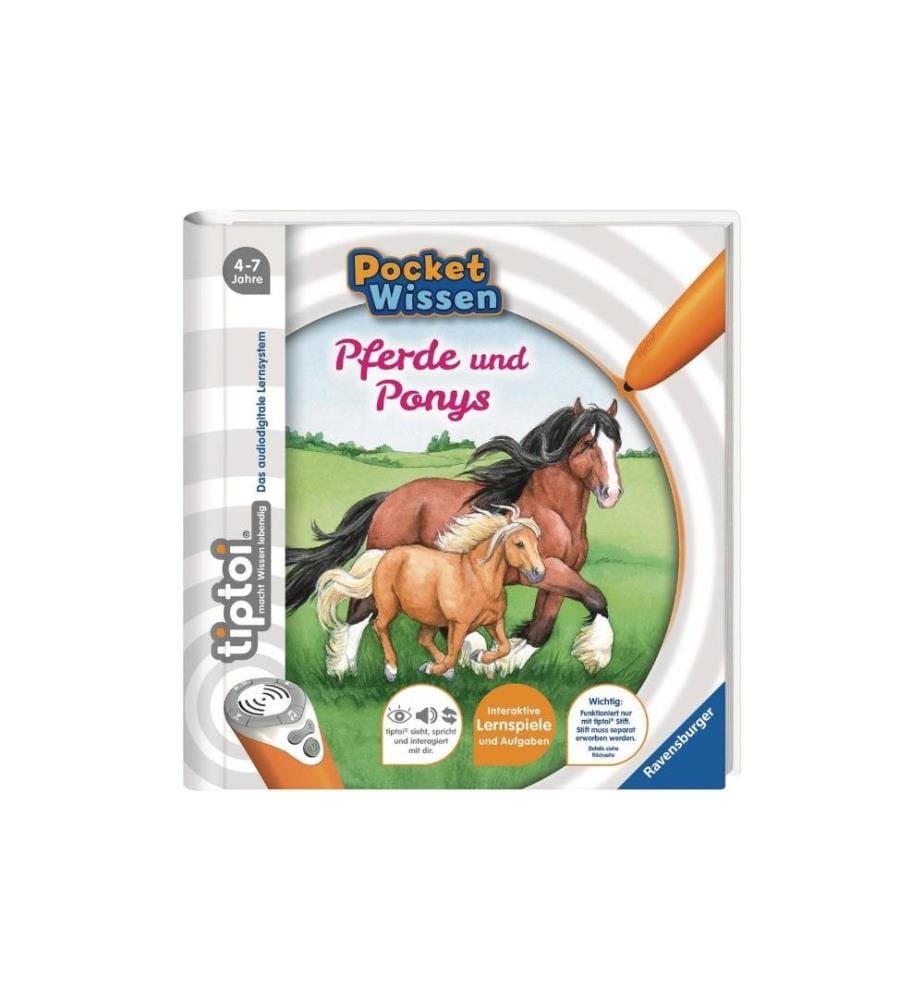 TIPTOI - Livre éducatif Pocket Wissen: Pferde und Ponys