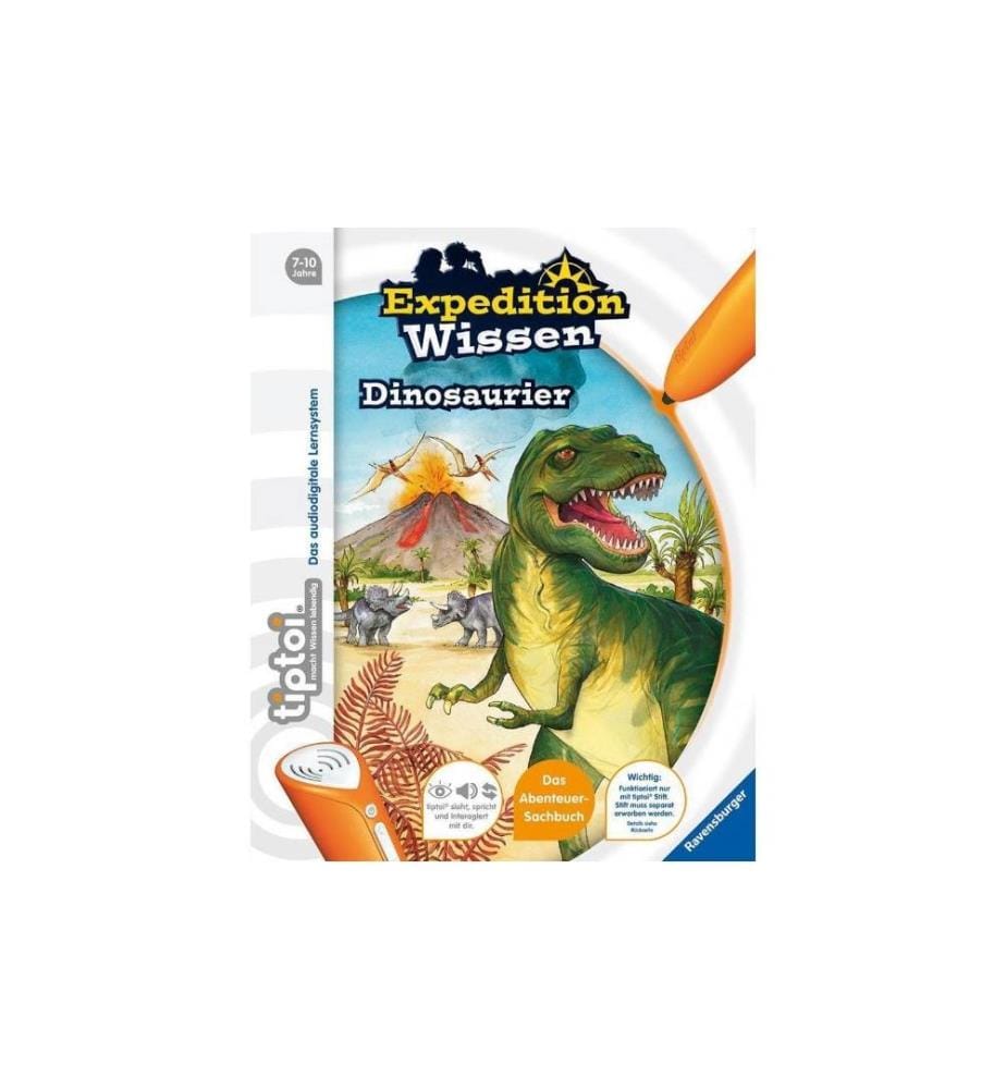 TIPTOI - Livre éducatif Expedition Wissen – Dinosaurier