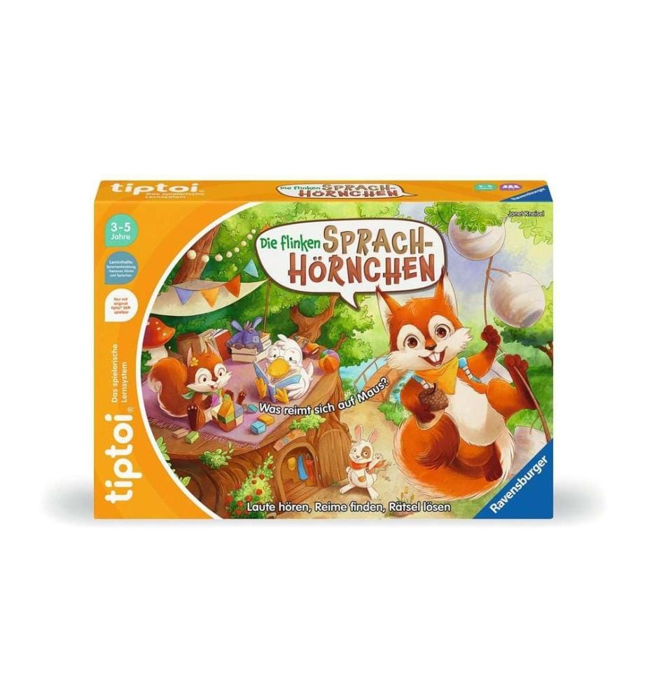 TIPTOI - Jeu Die flinken Sprach-Hörnchen -DE-