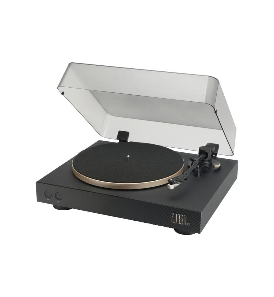 JBL - Tourne-disque Bluetooth Spinner BT Doré/Noir