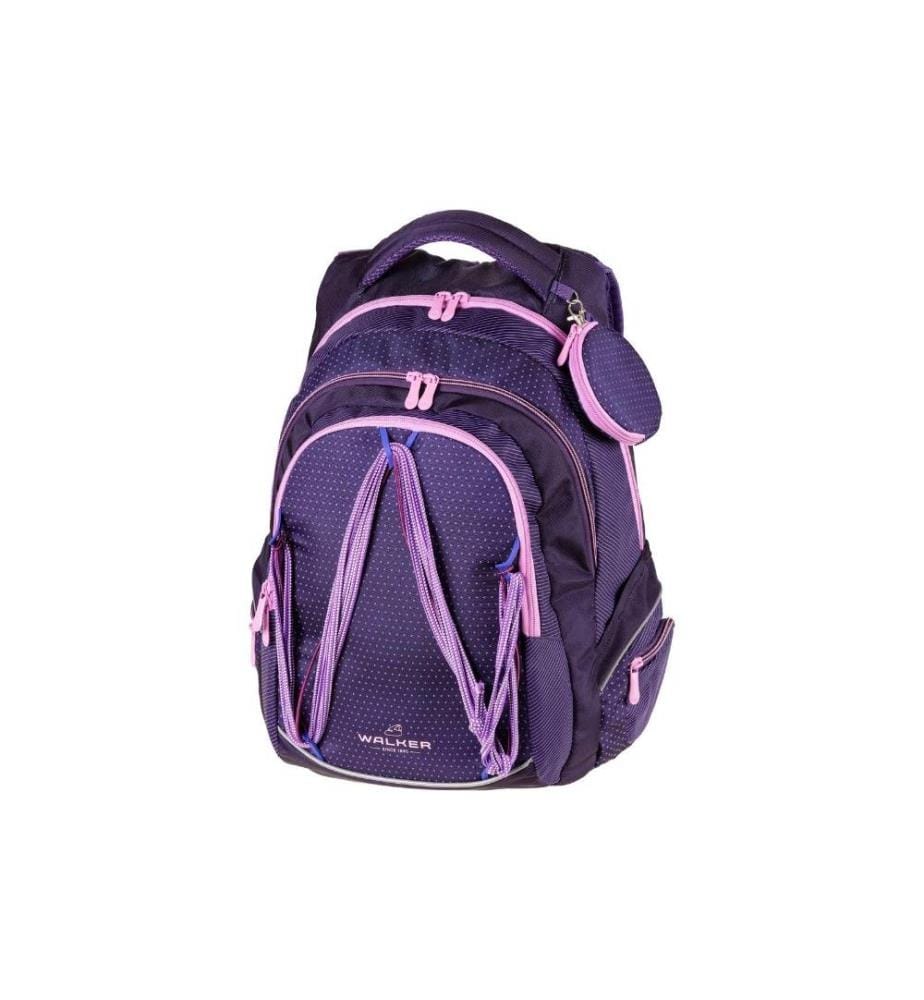 WALKER - Sac à dos pour l’école Fame Twist 32 l, à partir de 9 ans Violet