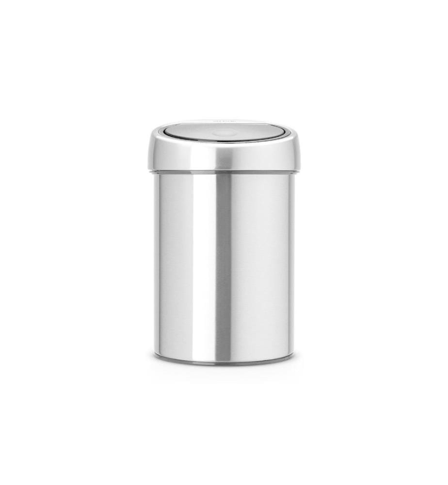 BRABANTIA - Poubelle touch Touch Bin 3 l, Acier mat