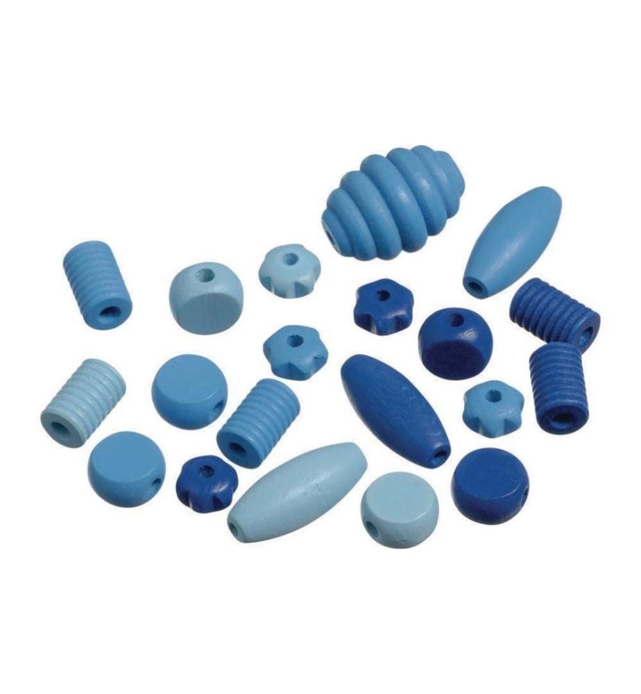KNORR PRANDELL - Billes de bois Mix 1 20 pièces, bleu