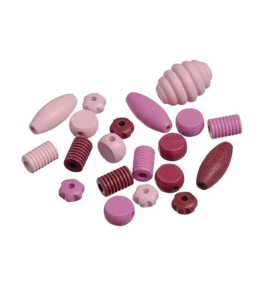 KNORR PRANDELL - Billes de bois Mix 1 20 pcs, Rosa; Rose