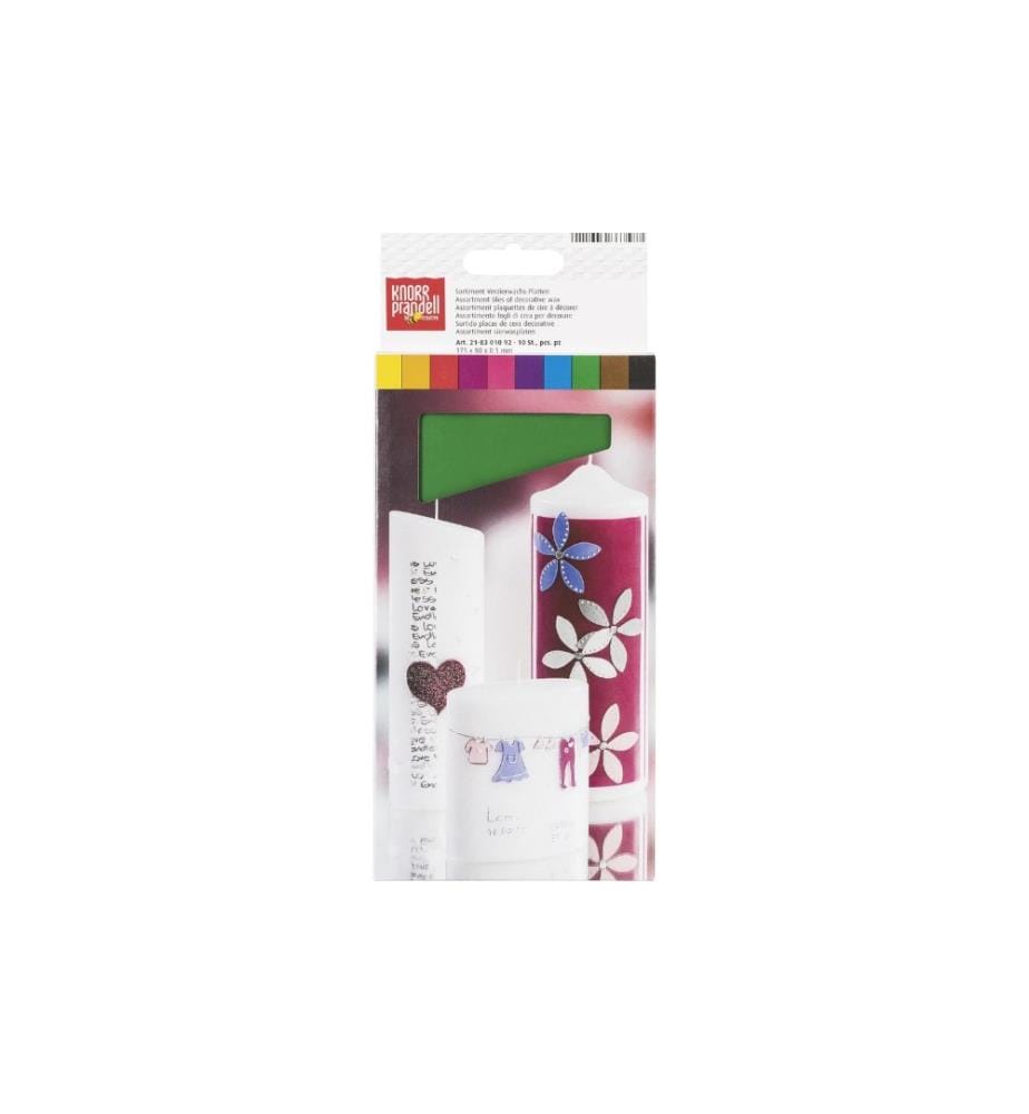 KNORR PRANDELL - Cire décorative Basic 3 175 x 80 x 0.5 mm Multicolore
