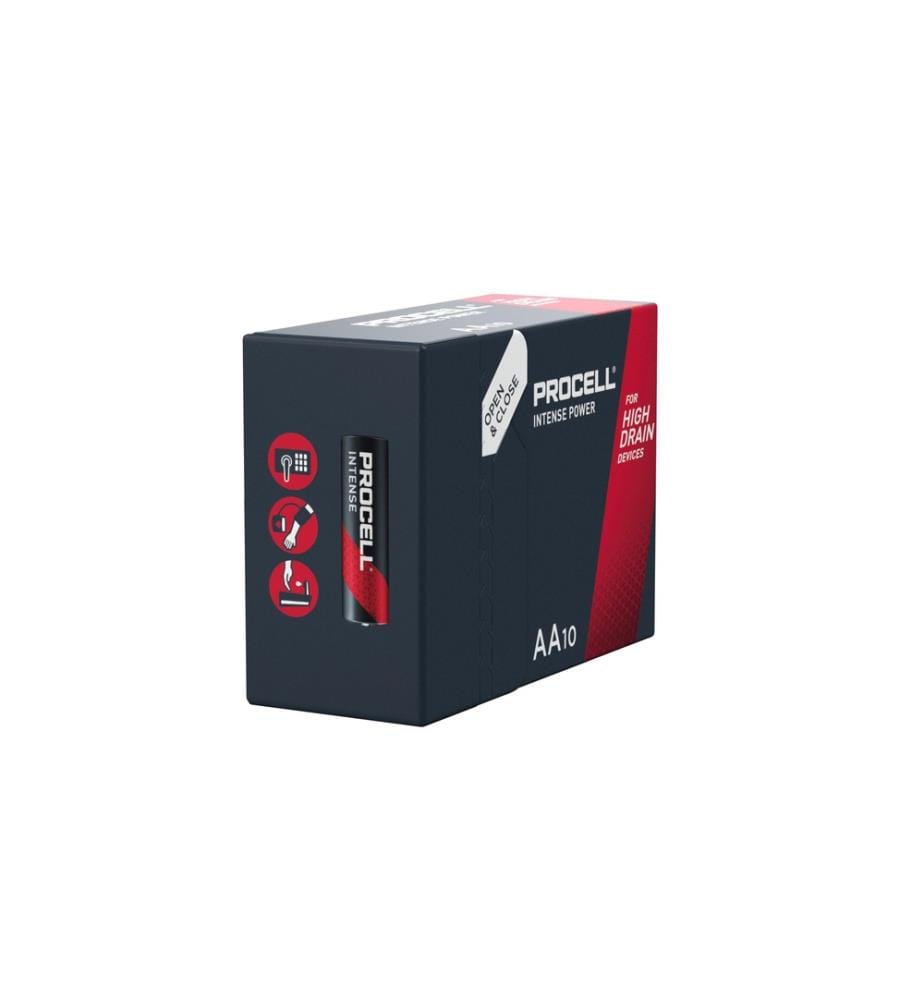 DURACELL - Pile Procell Intense AA , 10 Pièce/s