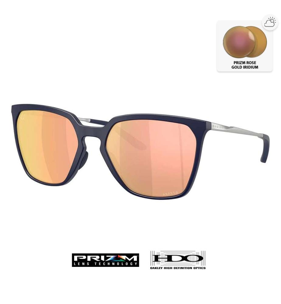 Lunettes de Soleil Mikaela Shiffrin Signature Series Sielo SQ - Verres Prizm Rose Gold - Monture Matte Navy
