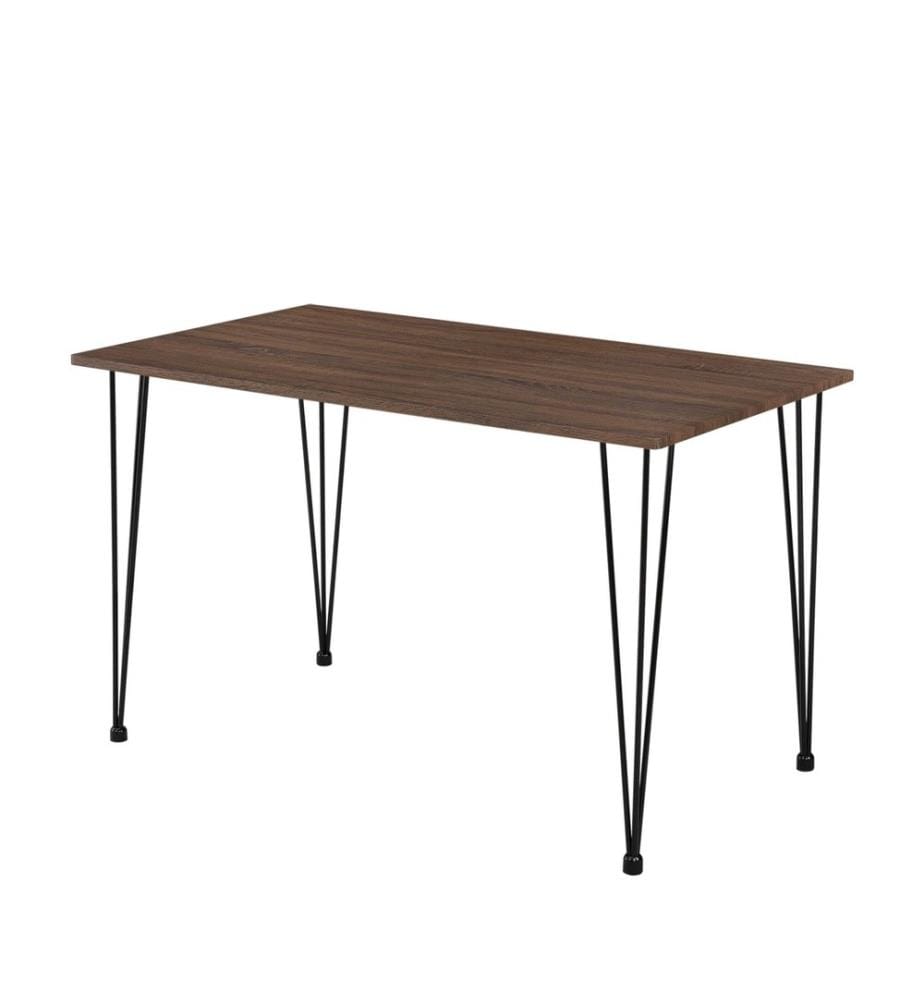 Table de salle à manger Kiel 120x70 cm imitation noyer