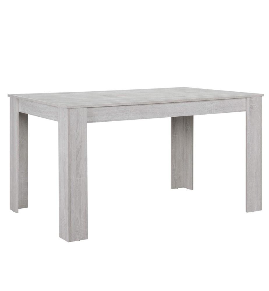 Table de salle à manger Nora 140x90 cm Chêne blanc