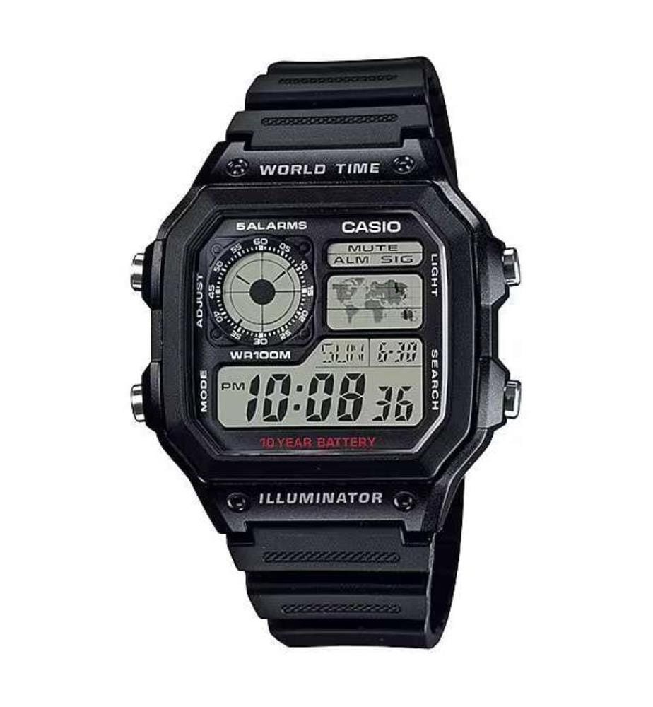 Montre Digital - Noir