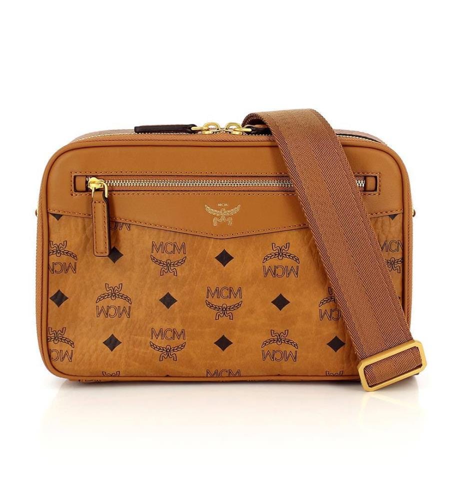 Sac à Bandoulière Diamond - Cognac