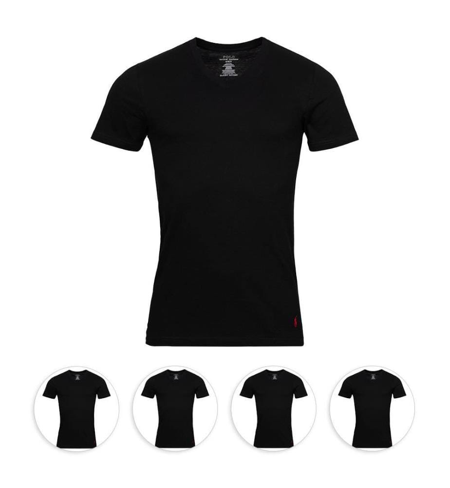 Lot de 5 T-Shirts - Noir