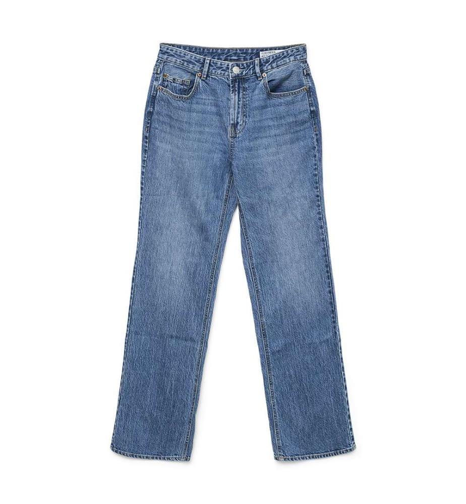 Jean droit Tessa - Denim bleu moyen