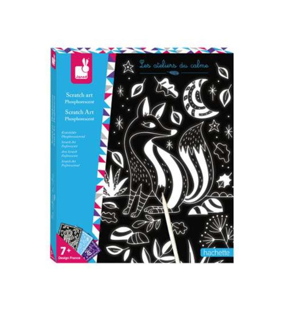 07896 - Scratch Art Phosphorescent - Les Ateliers Du Calme