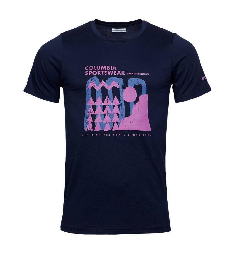 T-Shirt Sun Trek - Bleu foncé