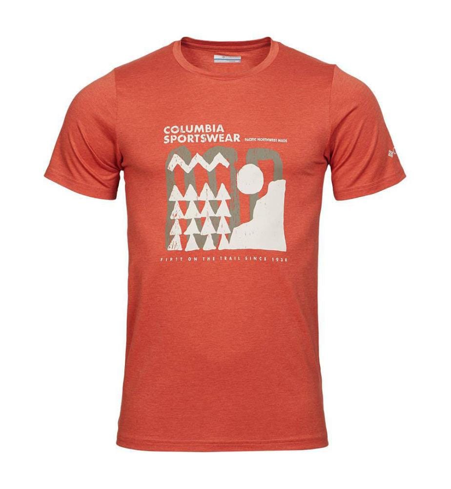 T-Shirt Sun Trek - Rouge