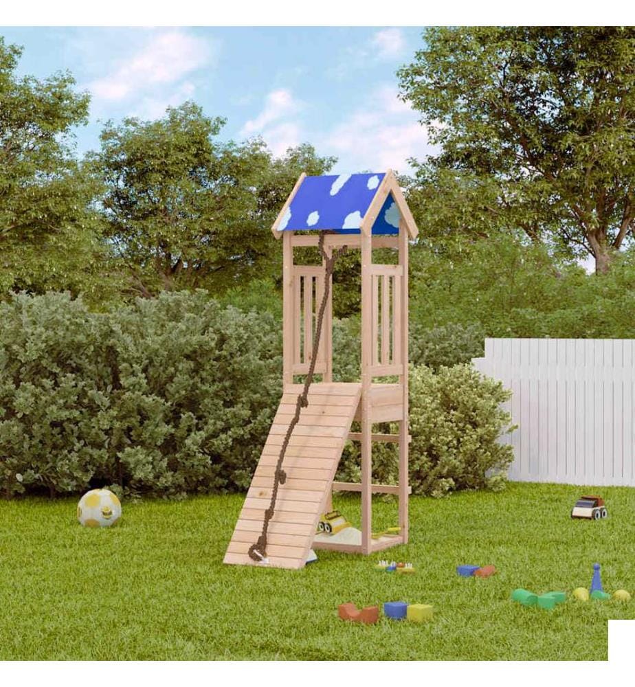 Aire de jeux d'extérieur bois de pin massif