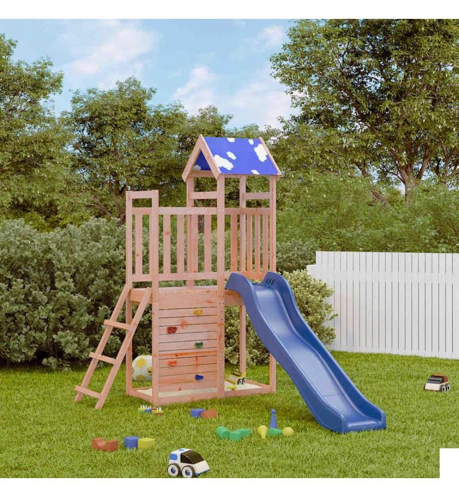 Aire de jeux d'extérieur bois massif de douglas