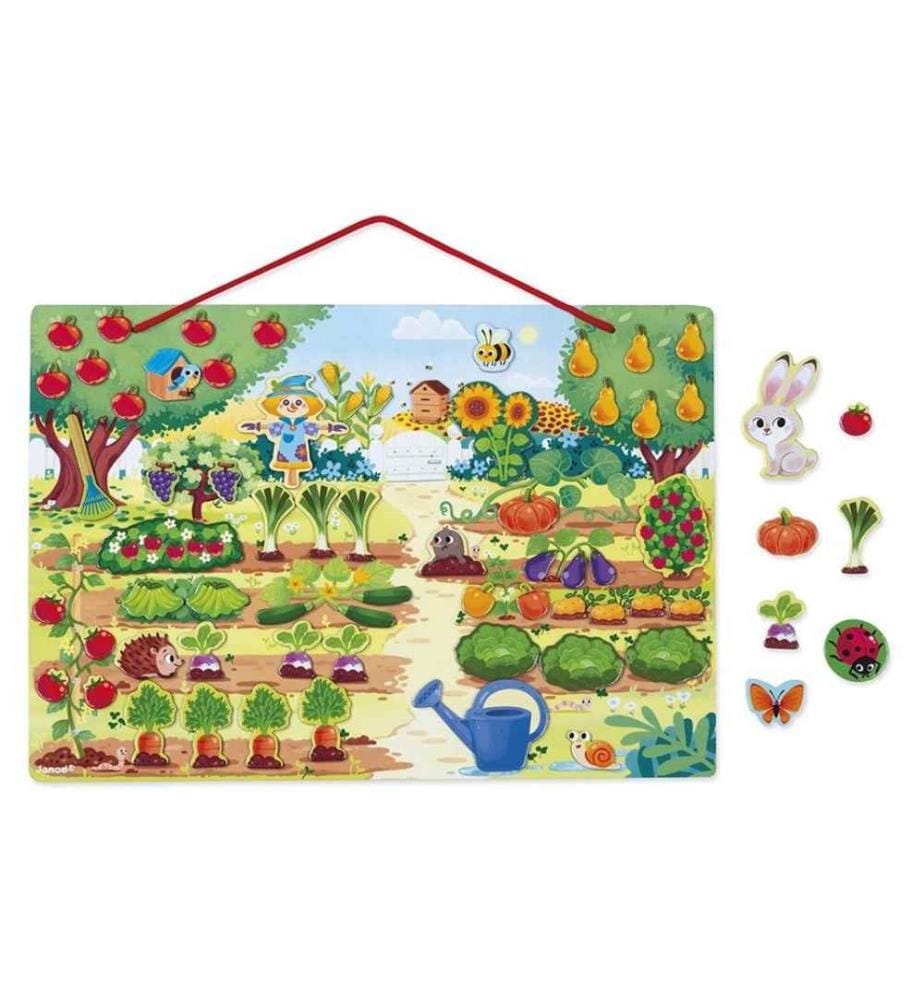 JANOD - Jouets d’occupation Mon jardin magnétique