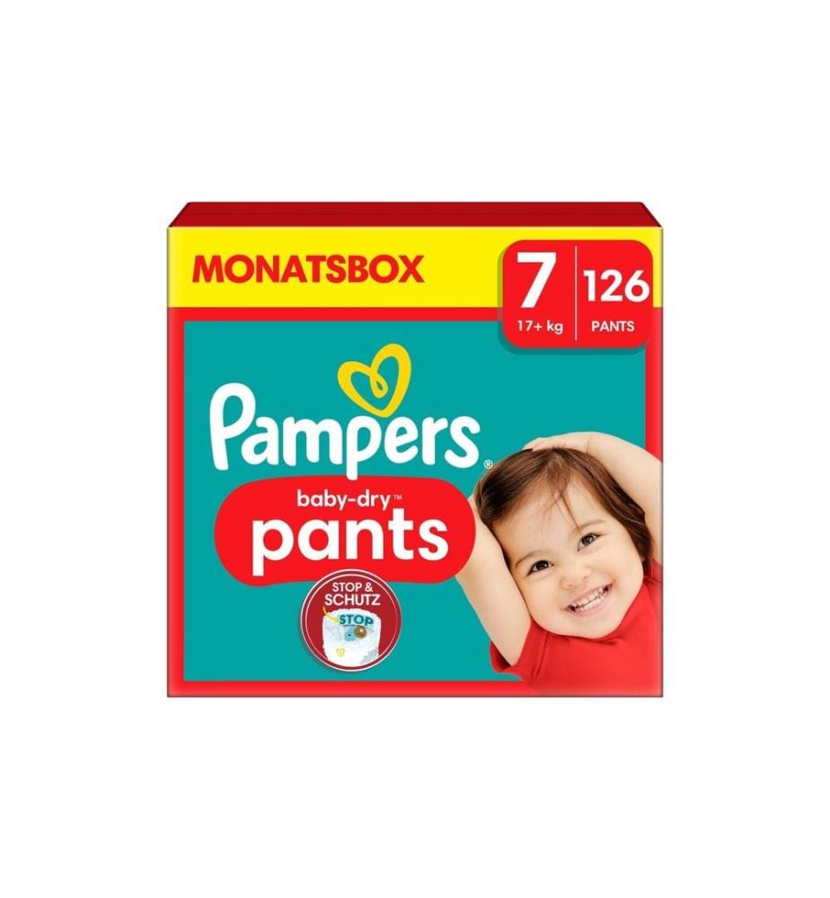 PAMPERS - Couches Baby Dry Pants Extra Large taille 7