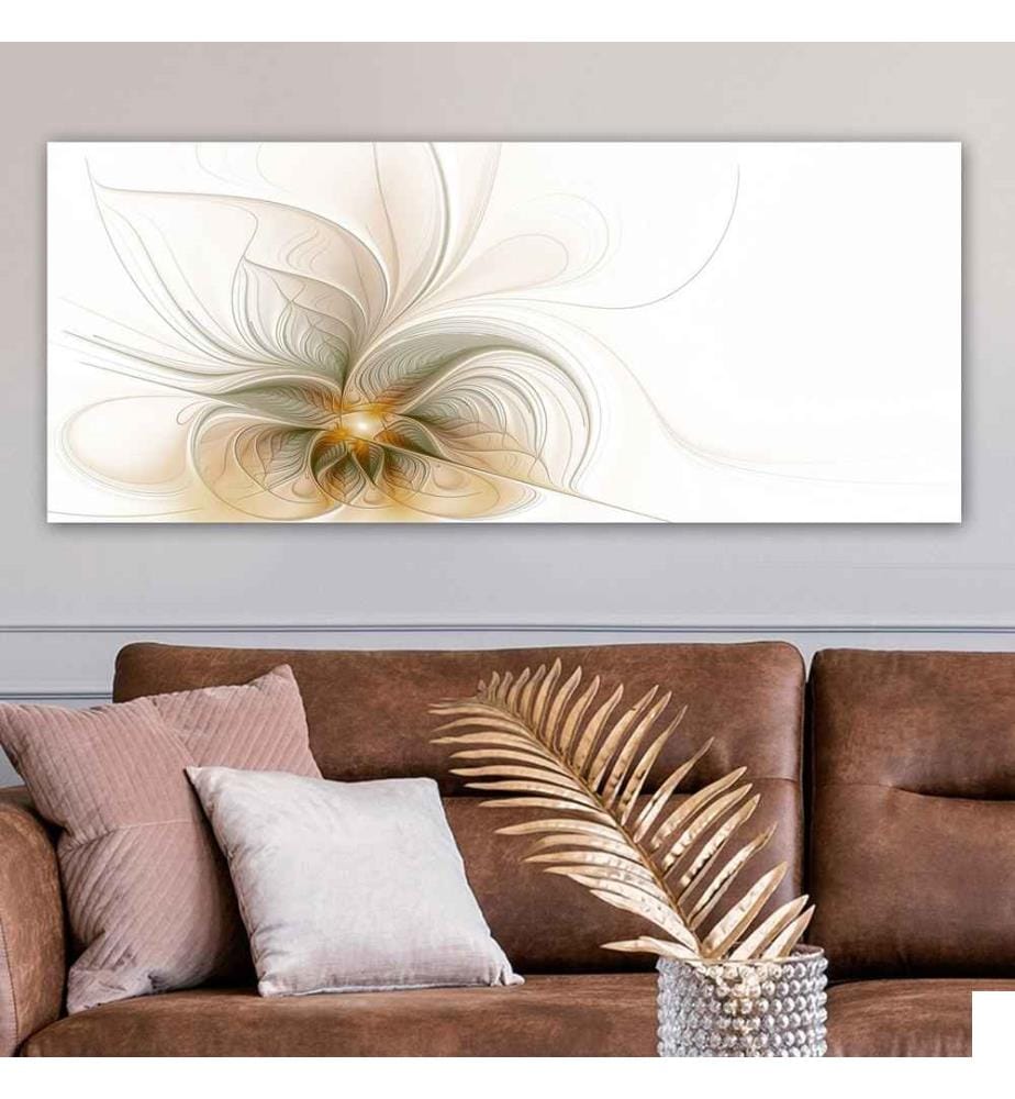 Peinture décorative sur toile, multicolore, toile, cadre en bois