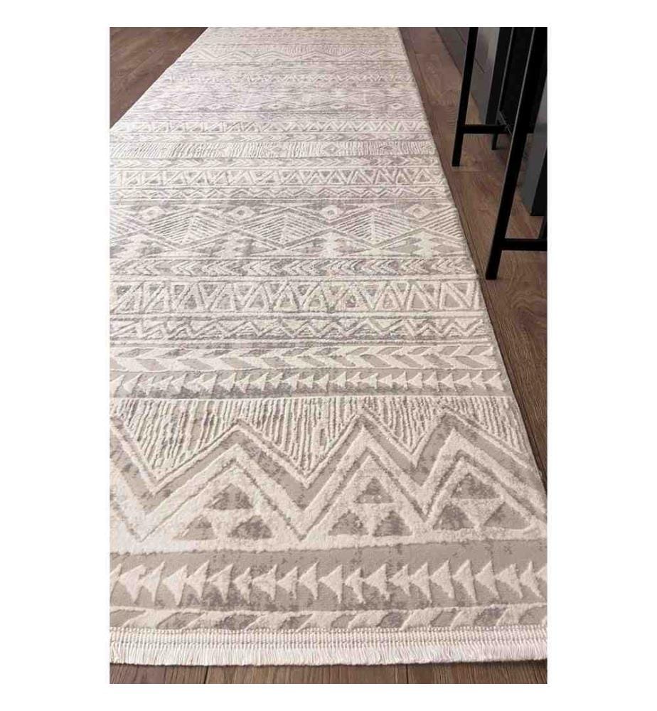 Tapis de salle, Beige, 70% Polypropylène - 30% Polyester, 80 x 450 cm