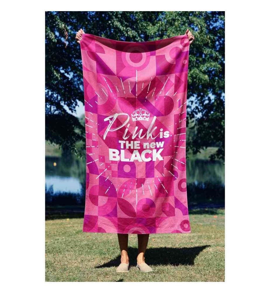 Serviette de plage, Multicolore, 70% Polyester - 30% Polyamide, Microfilament Fabric